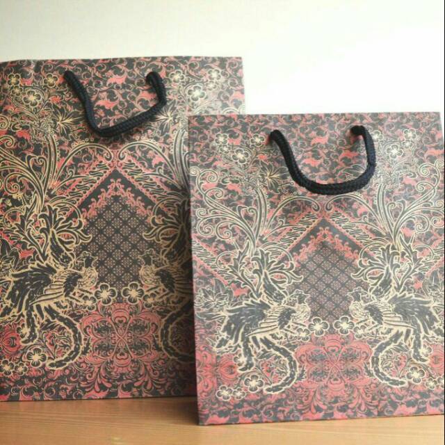 

*GOJEK ONLY* TAS BATIK UKURAN SEDANG 120 PCS