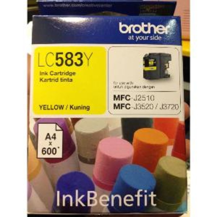 Tinta Brother LC-583 Ink Tinta Original Brother (Yellow)