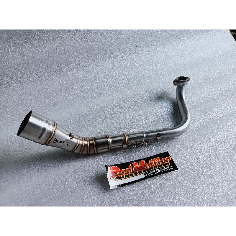 leher / pipa knalpot racing beat karbu, beat injeksi, beat deluxe