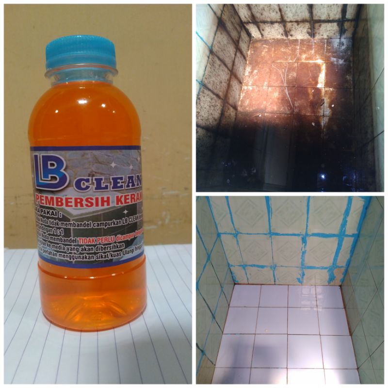 LB Clean Pembersih Kerak/cairan ajaib/pembersih kamar mandi