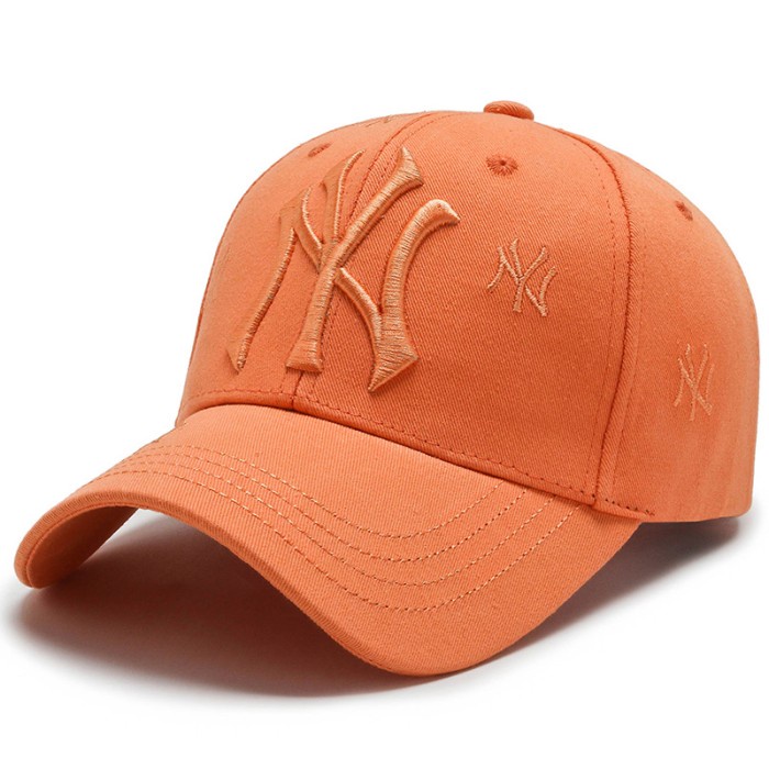 topi baseball NEXTSTOP-047 Baseball t NY Sport MLB Korea Wanita - Orange O5U4 topi wanita hijab BAYA