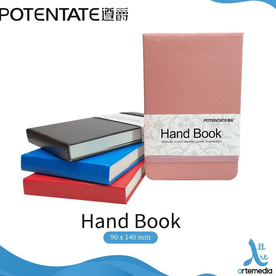 

P0R Potentate 90x140mm Watercolor Hand Book ✣ ✯