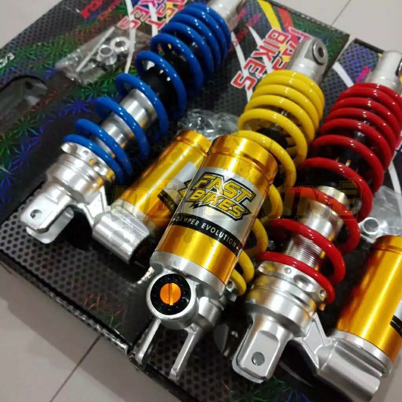 Shok  Shock Shockbreaker Belakang Tabung Bawah Fastbikes Ukuran 330mm Vario 125 Vario 150  Old Fi