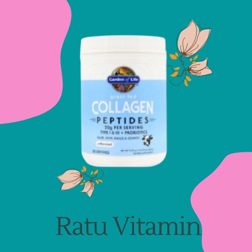 Garden Of Life Grass Fed Collagen Peptides Unflavored 560g