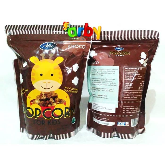 

Promo Popcorn for Kids (80gr) Tanpa MSG/Pengawet/Pewarna - Snack Anak Sehat