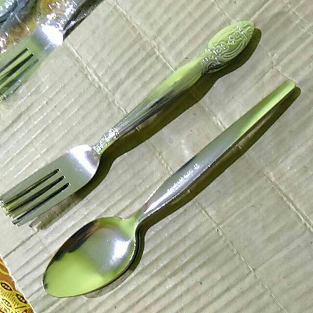 Sendok / Garpu Makan Dewasa Stainless Steel - 12 Pcs ( 1 Lusin )