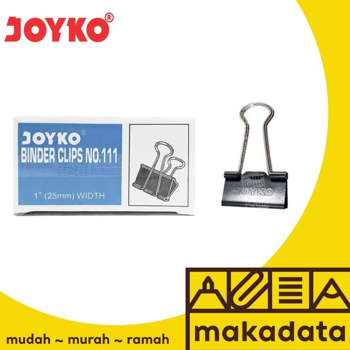 

```````] BINDER CLIP | KLIP KERTAS JOYKO 25 MM NO. 111 MURAH