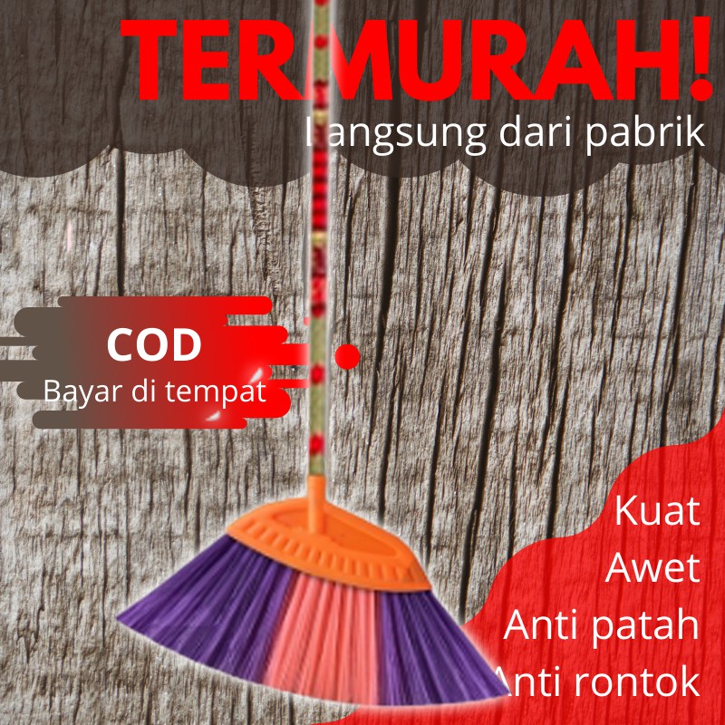 SAPU LANTAI / SAPU LANTAI NILON / SAPU SENAR / SAPU LANTAI SENAR MURAH / SAPU LANTAI SENAR BAGUS