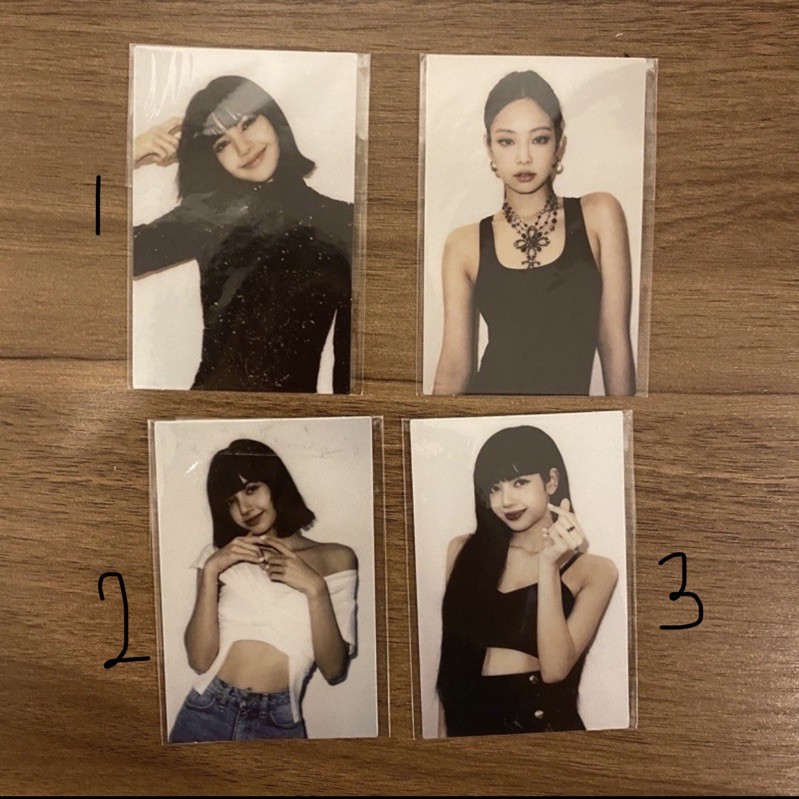 Blaackpink the Album Photocard Lisa Jennie