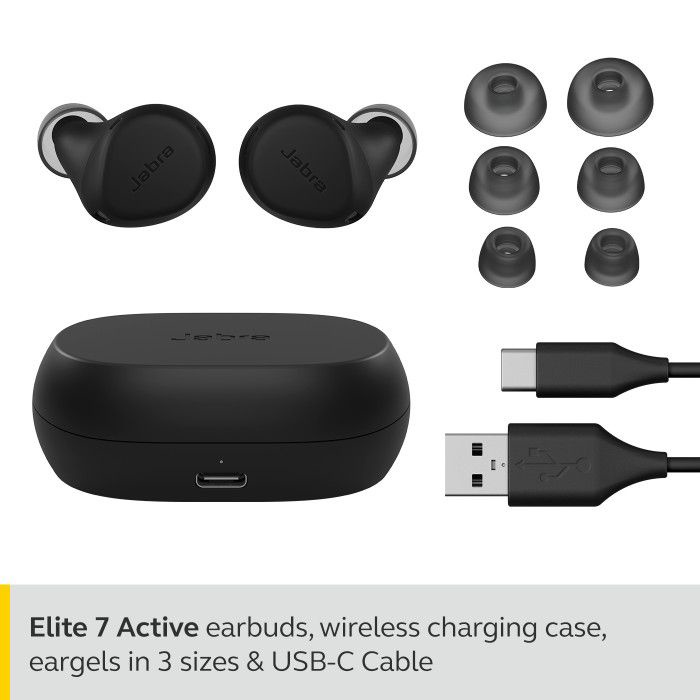 Jabra Elite 7 Active True Wireless Earbuds TWS Garansi Resmi 2 Tahun Axindo