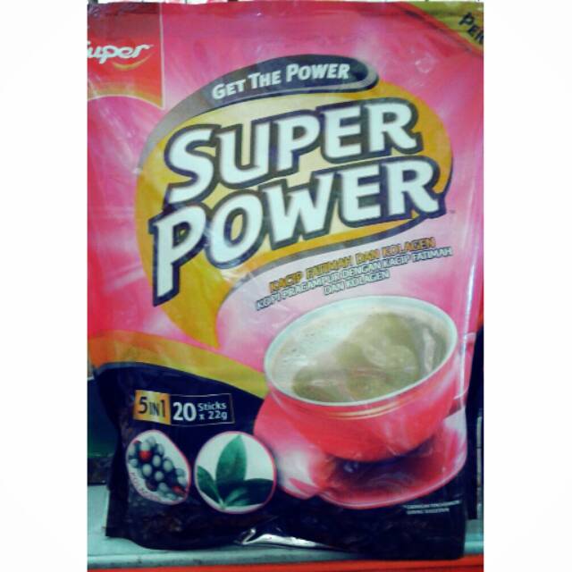 

Super Power coffèe Kacip Fatimah 5 in 1