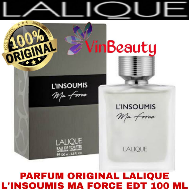 Parfum OriginaL Lalique L'nsoumis Ma Force EDT 100 ml