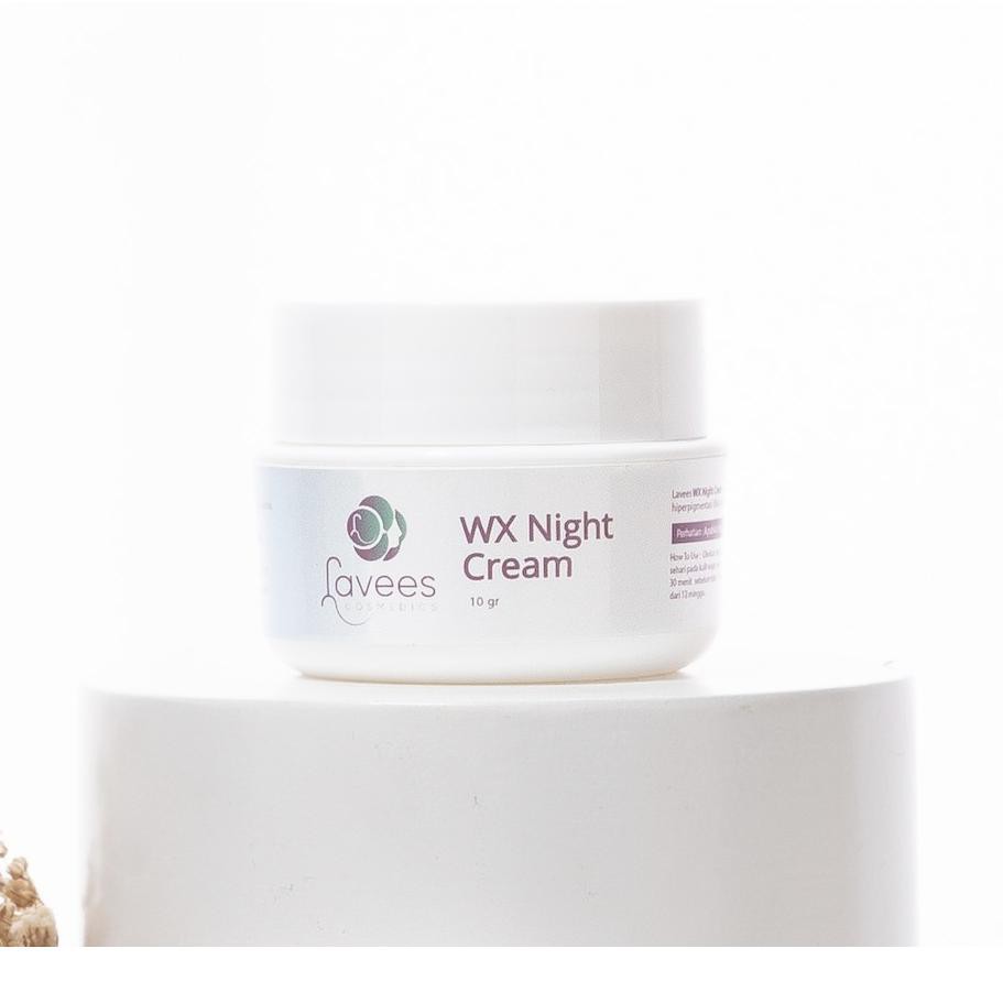 [KODE PRODUK 2194] Lavees Cosmedics - WX Night Cream [Krim Malam Flek Melasma]