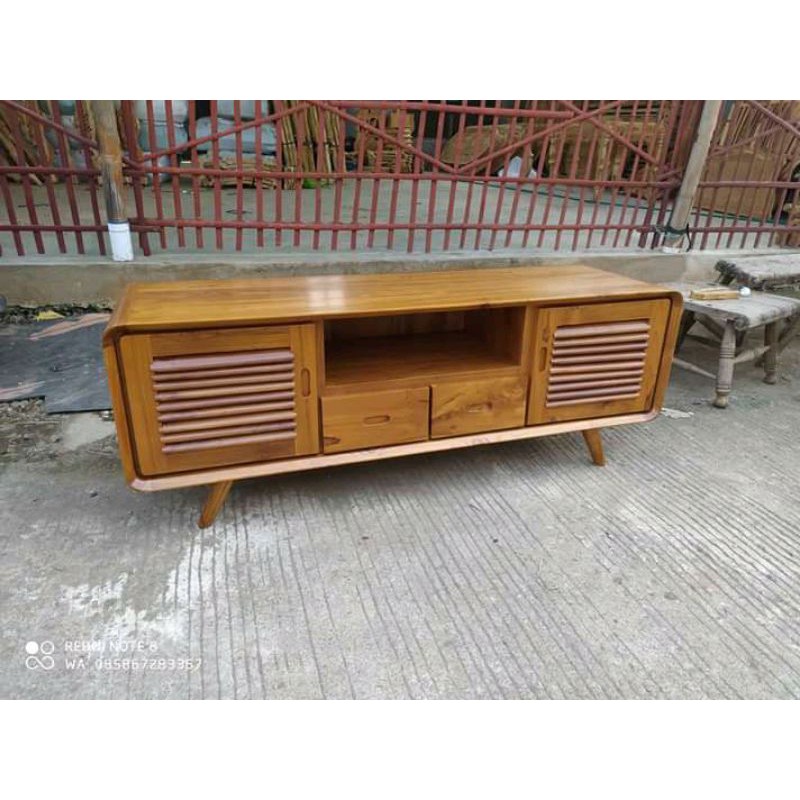 Stand tv-bufet retro-bufet minimalis panjang 150cm