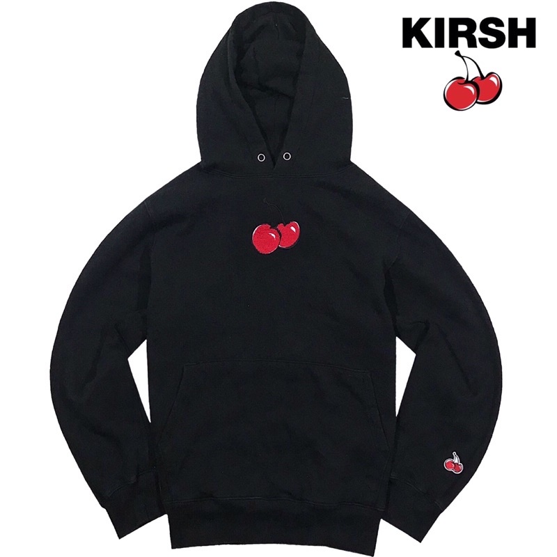 Hoodie Second Original Branded / Kirsh Middle Cherry Hoodie (Black)