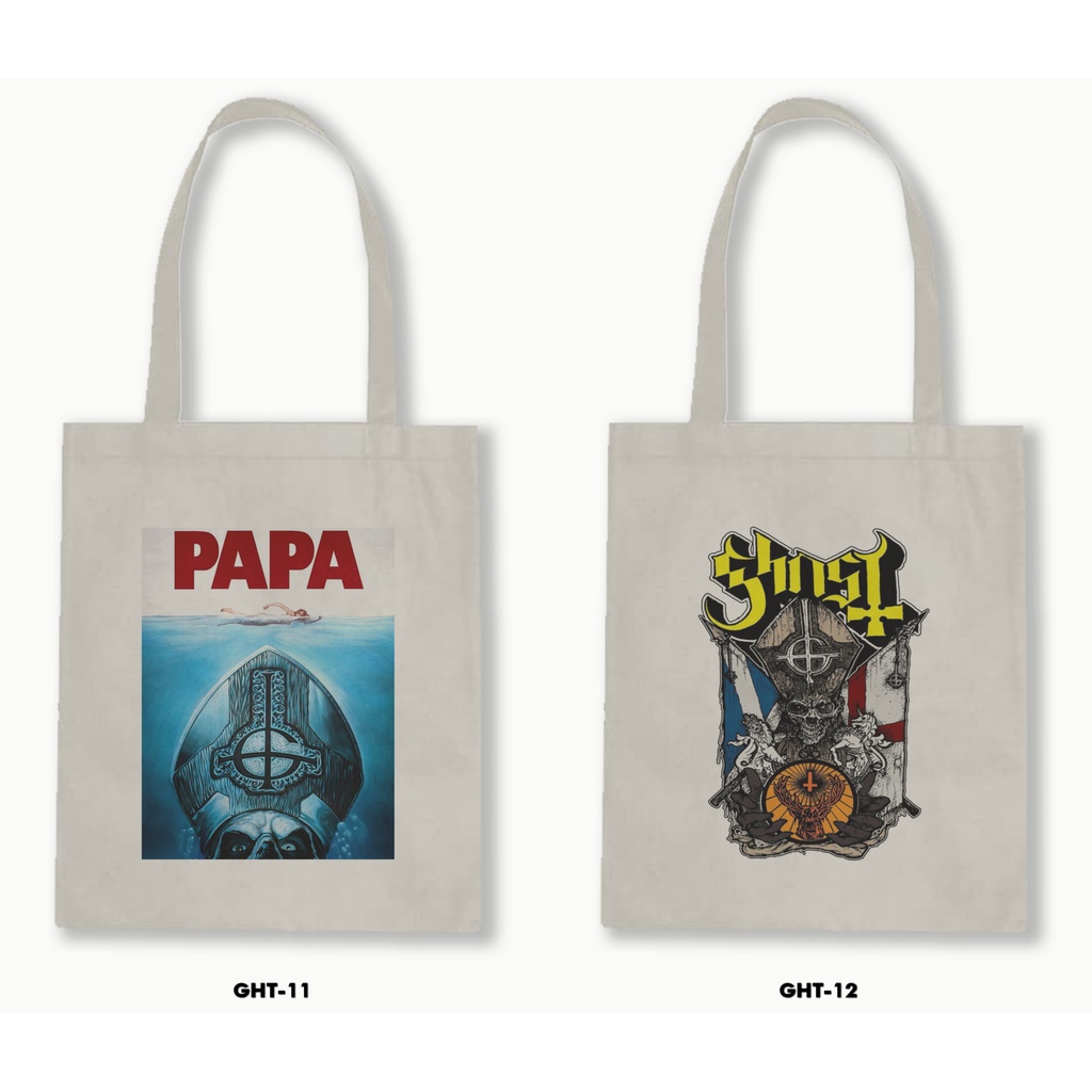 TOTE BAG BLACU - GHOST 01
