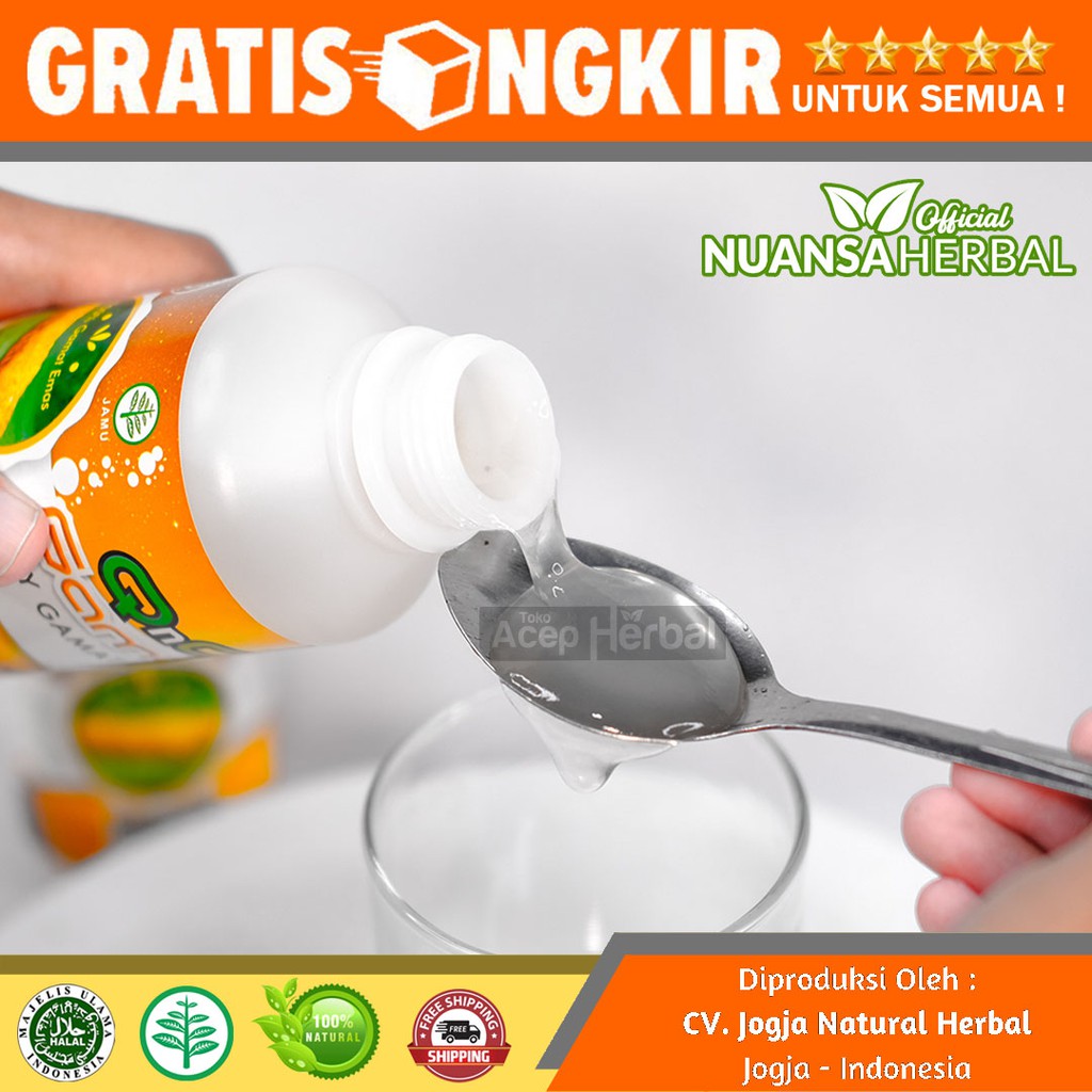 

Obat Maag Kronis Asam Lambung Sakit Nyeri Lambung Dengan 100 % Herbal Alami - Qnc Jelly Gamat