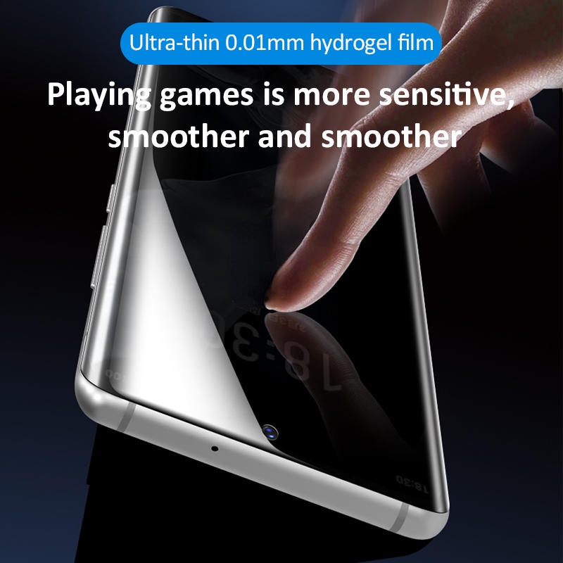 Pelindung Layar Hydrogel 999D Curved Anti Spy Untuk OPPO R15 R15X R17 Pro K10 K9 Pro K9S K7 K7X K5 K3 K1