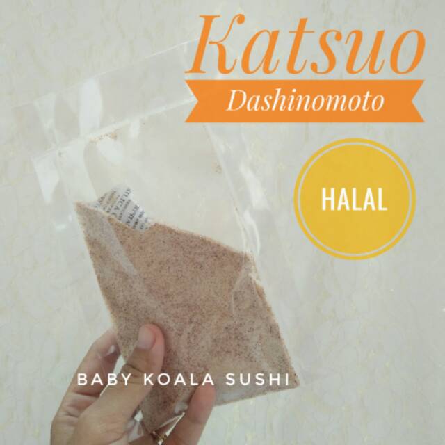 KATSUO DASHI Katsuodashi Kaldu Ikan Cakalang 50 g Halal│Bonito/ Katsuobushi Stock for Ramen