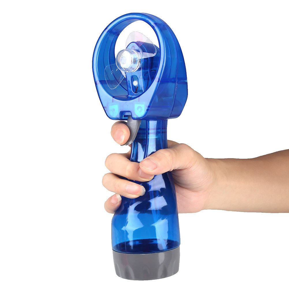 Mini Fan Fans Beach Summer Cooling Air Fan Travel Fan Handheld Mist Water Misting Water Spray Fan Ha Shopee Indonesia