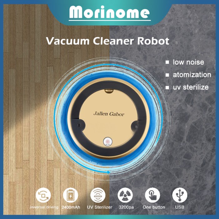 JALLEN GABOR ROBOT A8 VACUUM VACUM CLEANER SPRAYER JALLEN GABOR UV