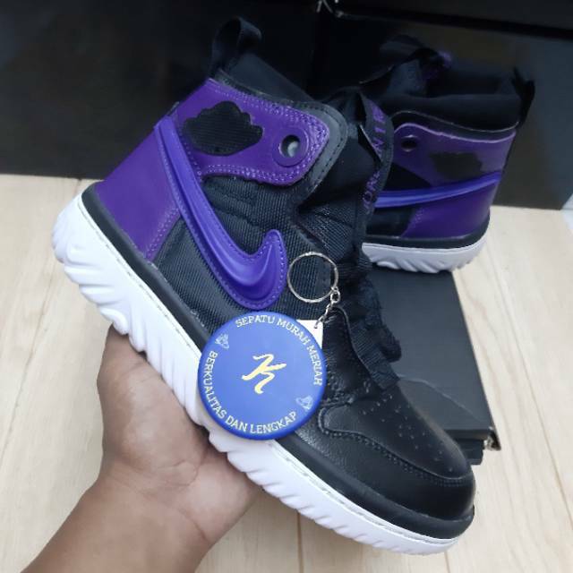 jordan 1 high react purple