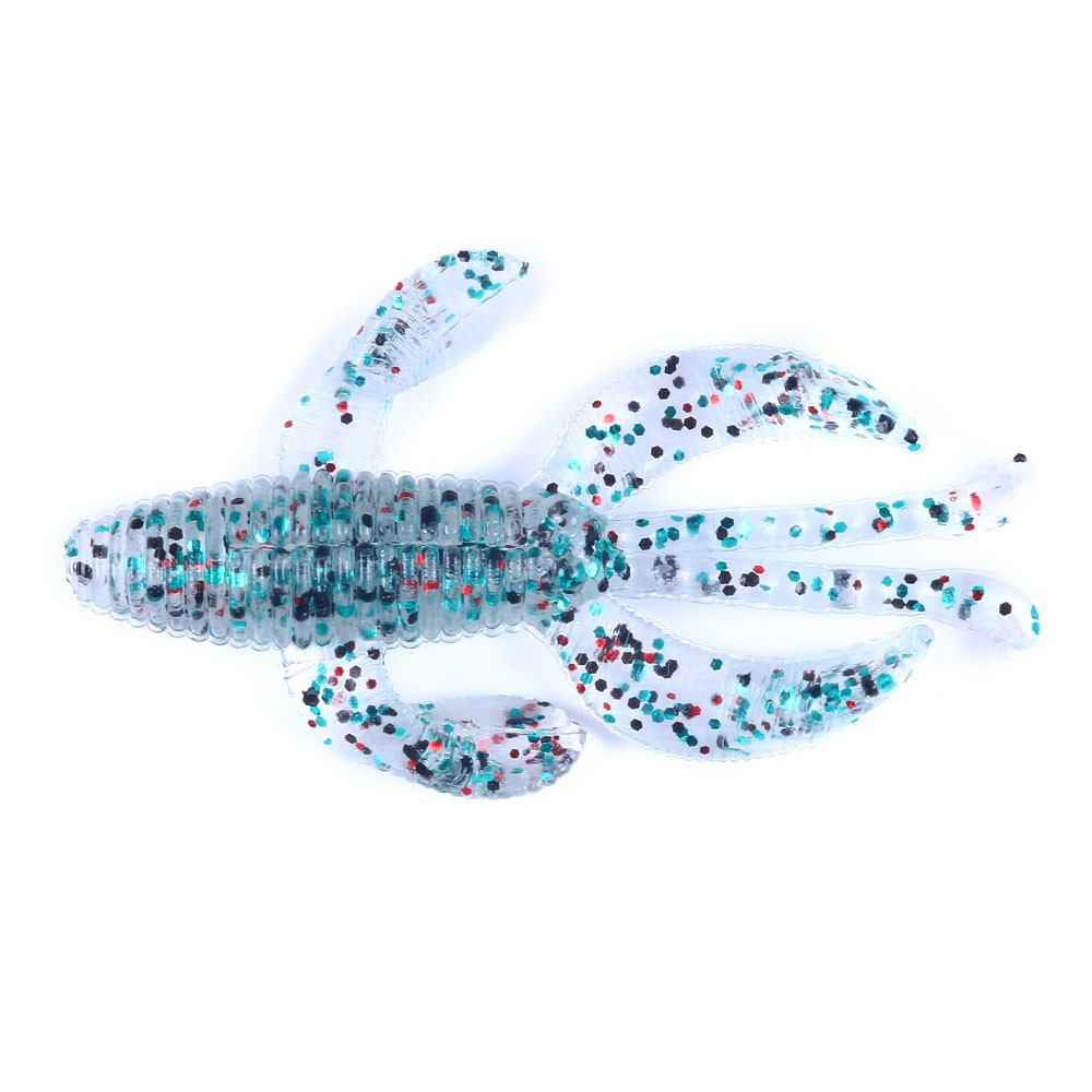 Hengjia 5pcs / Lot Umpan Pancing Cacing Imitasi Bahan Silikon Lembut 5.5cm / 3.5g 7.5cm / 6.5g