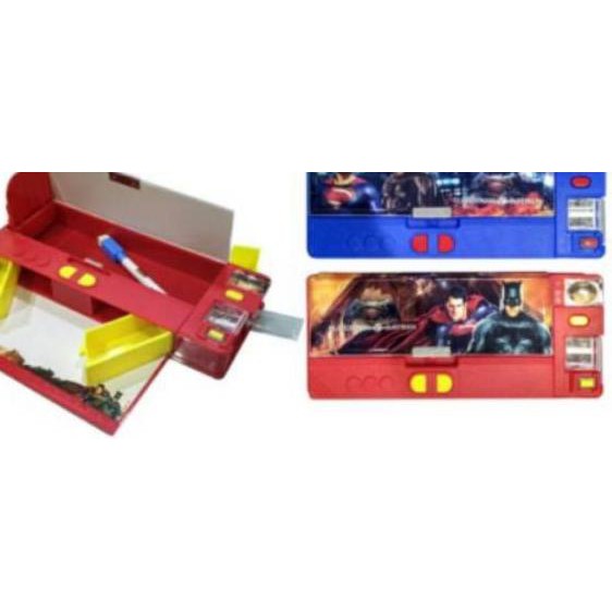 

Produk Terbaru Tempat pensil besar tombol pencet/ada papan tulis dan pena, Ql1....