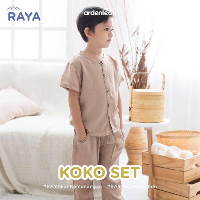 Ardenleon Boys Raya Koko 2.0 Setelan Anak (1-7 tahun)