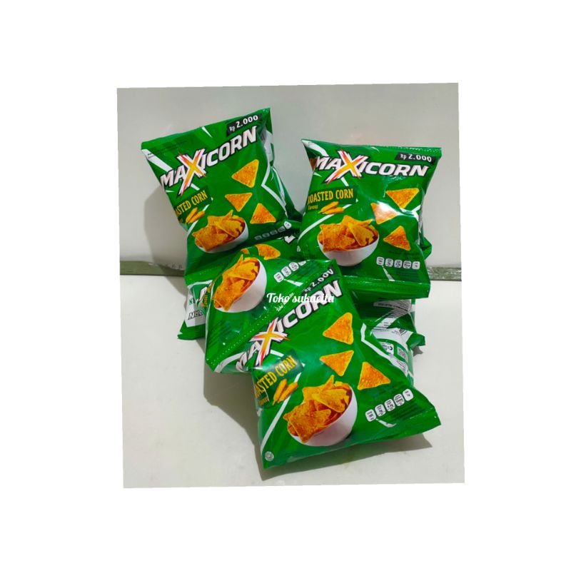 

maxicorn roasted corn flavour (1 renceng isi 10)