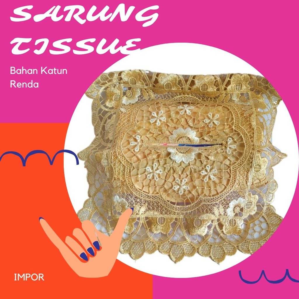 Sarung Tempat Tisue Elegan