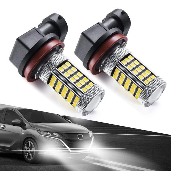 Bohlam LED fog lamp H8 H11 H16 2 Pcs lampu bumper Avanza Xenia Ayla cayla sigra dll Putih dan 3 warna