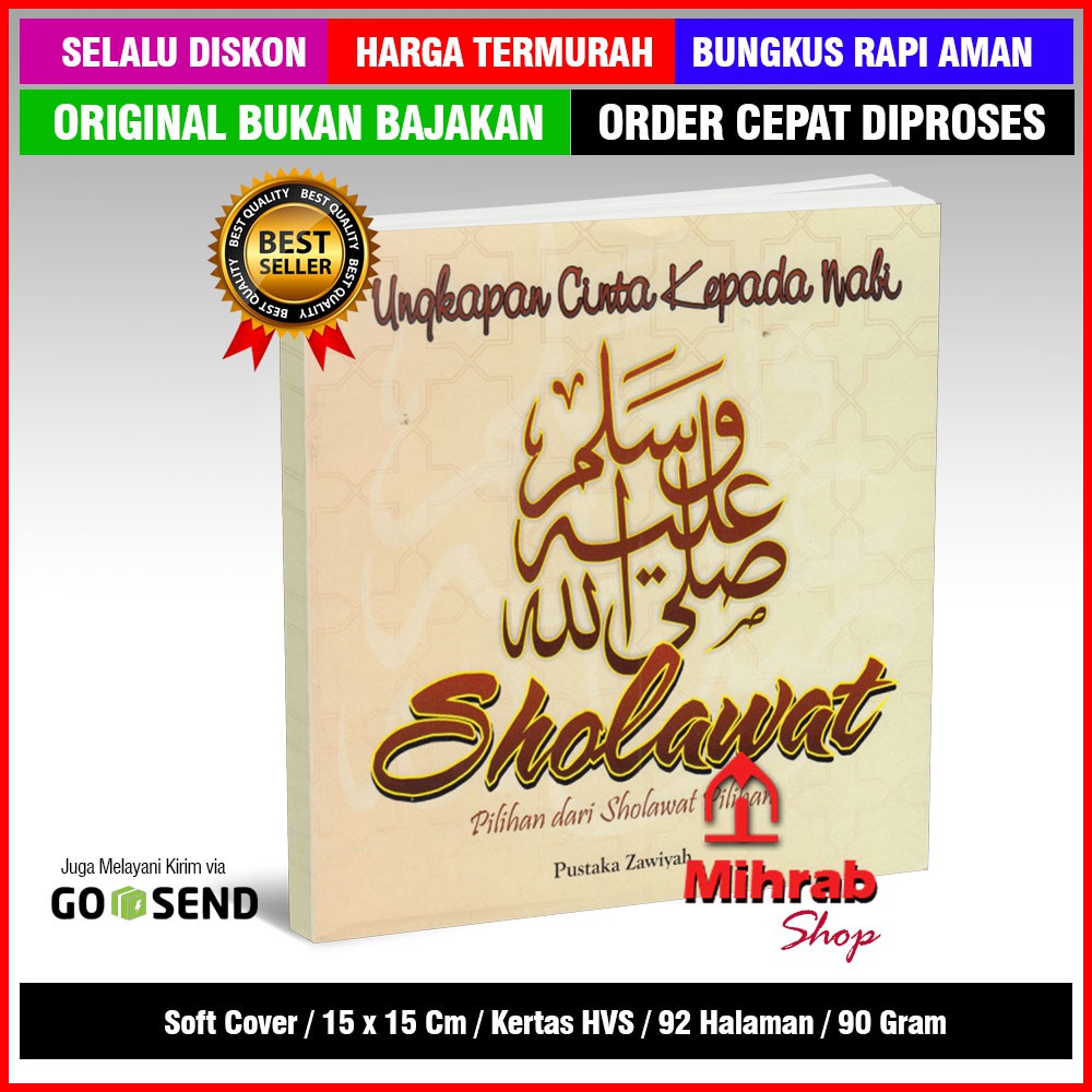 Ungkapan Cinta Kepada Nabi Kumpulan Sholawat Pilihan Shopee