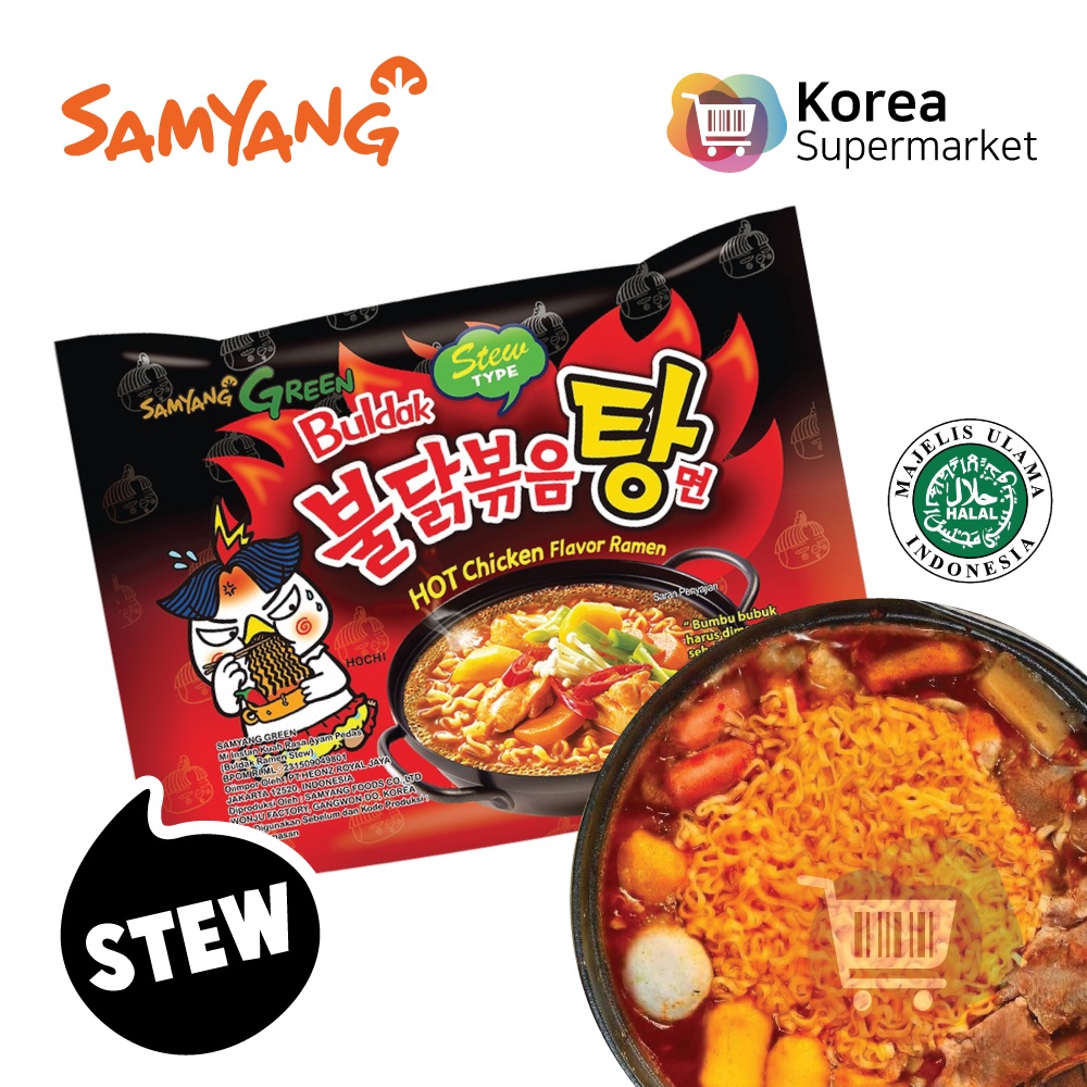 [HALAL] Samyang Spicy Flavor / Mala / Jjajang / Stew / Snack Ramen Korea