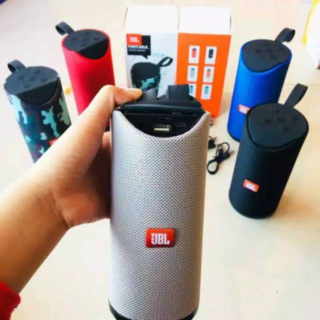 Termurah MEDAN Bluetooth Speaker EXtreme JBL Army Bass 5.0 USB Microsd aux karaoke Soundcard V8 Hanaiso