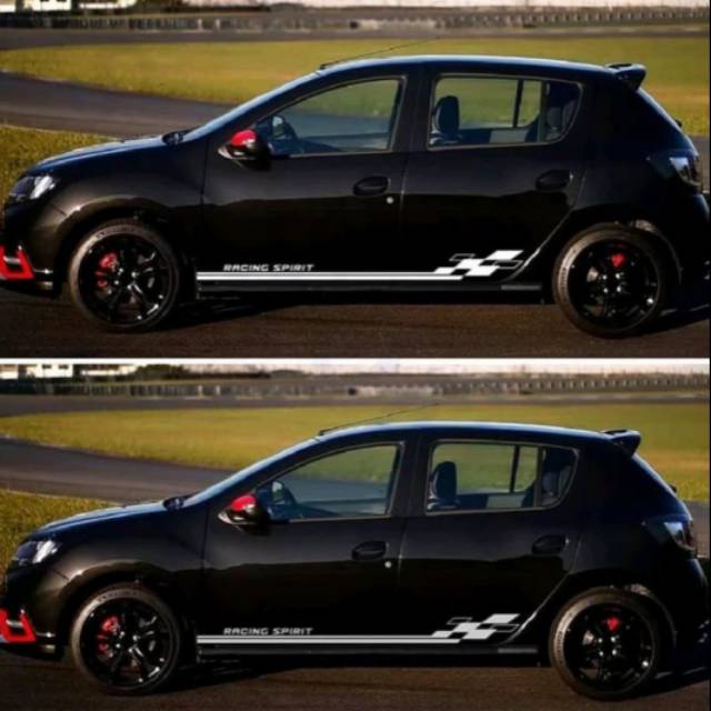 Stiker mobil daihatsu ayla / Stiker toyota agya / list Triping mobil agya