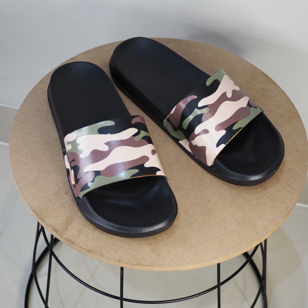 ART CAMO ARMY | Sandal Slide Pria Flip Flop Ringan Slip Slop Sendal Jepit Santai Simple keren