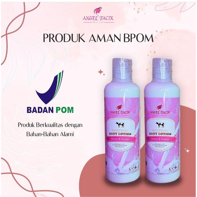 READY STOK ‼️BODY LOTION ANGEL TACIK  ORI 100% BPOM | Pemutih Badan Permanen | HB Angel Tacik