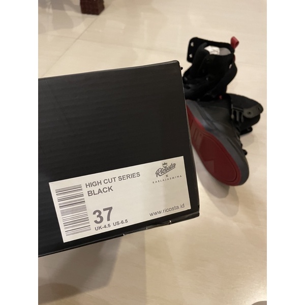 Ricosta X Karlajasmina High Cut Series Black Size 37