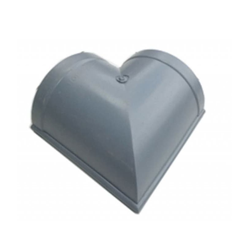 Belokan Talang PVC Setengah Lingkaran 8 Inch