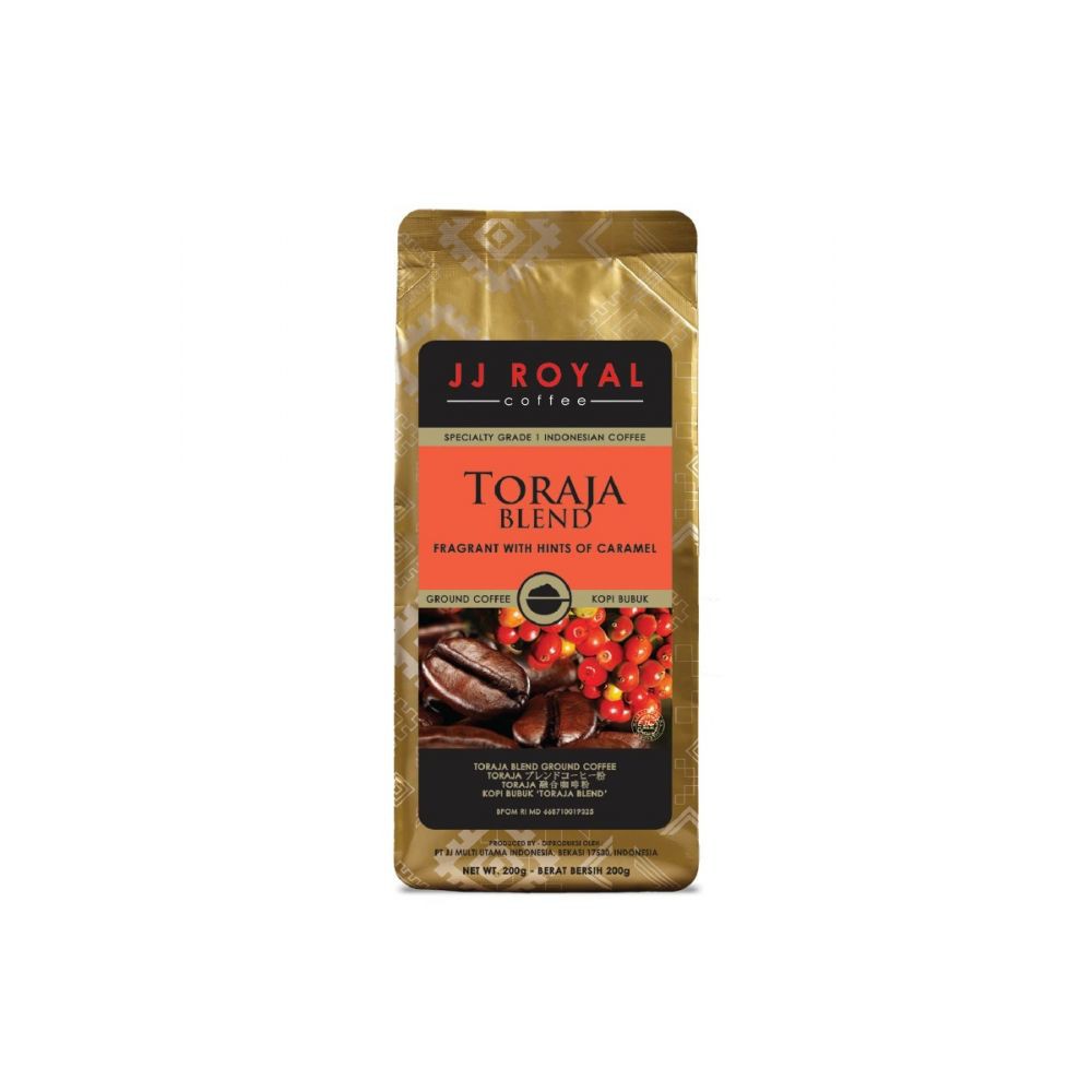 

JJ ROYAL TORAJA BLEND 200GR BUBUK