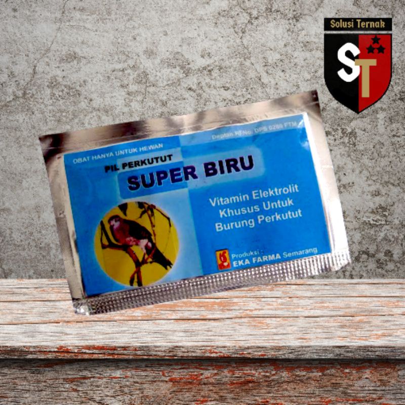 Pil Perkutut Super Biru ECERAN