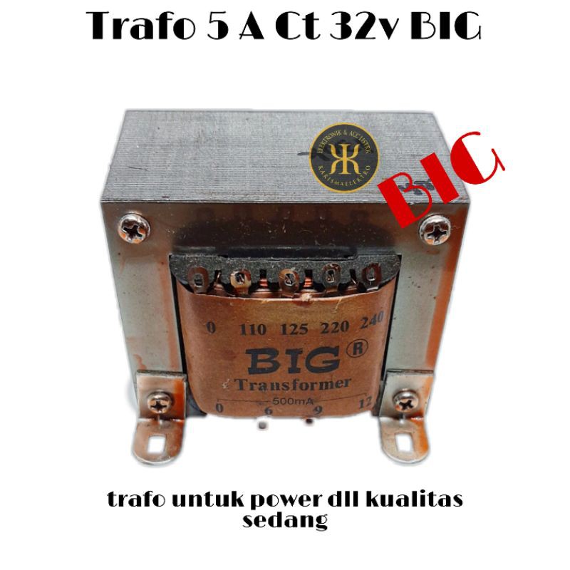 Trafo 5A ct 32 BIG