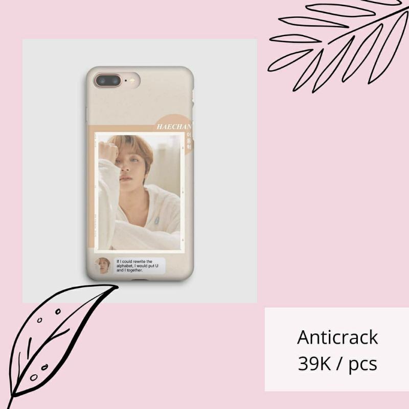 (NCT127) Case Haechan NCT 127 Season Greeting Version Softcase Anticrack Casing HP Handphone Hand Ph