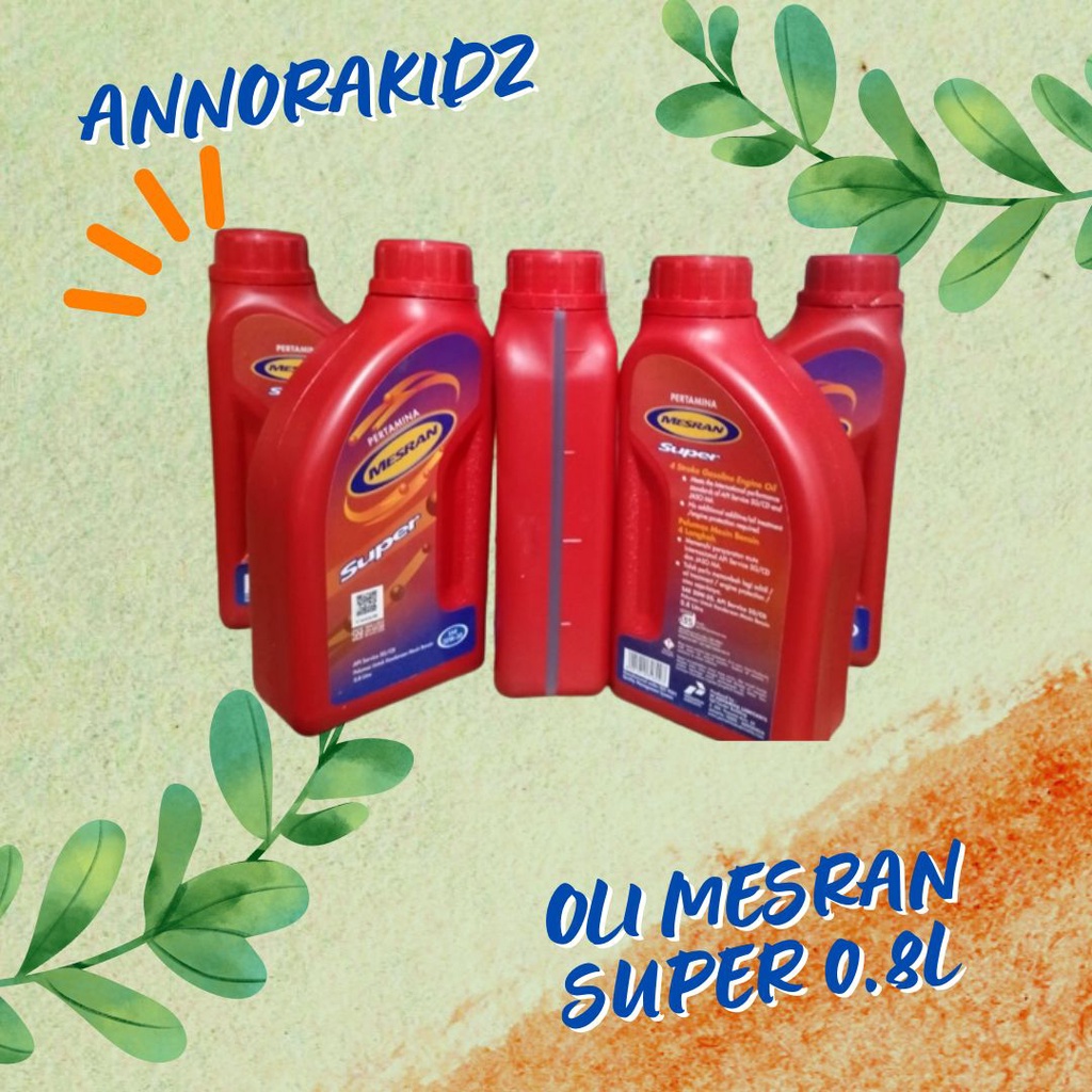Oli motor / oli mesran 0 8 / oli / oli mesin / oli mesran / mesin / original - ANNORA.MOTOR