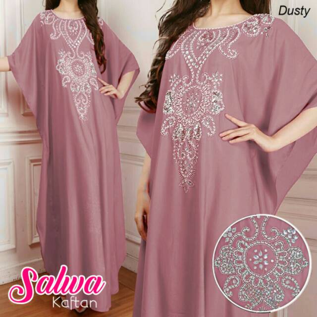 Kaftan salwa payet ld 140 pjg 138 , bahan valvet