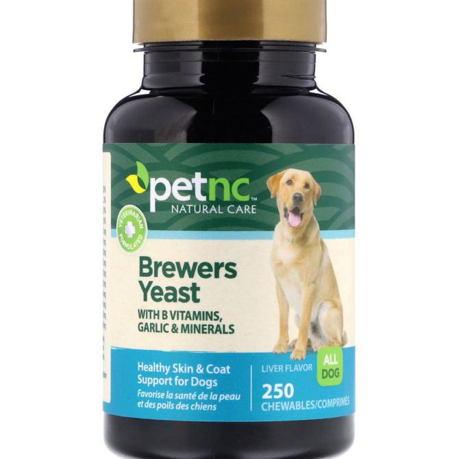 Terbaik Brewers Yeast For Dogs Vitamin Kulit Bulu Anjing Petnc Usa Shopee Indonesia