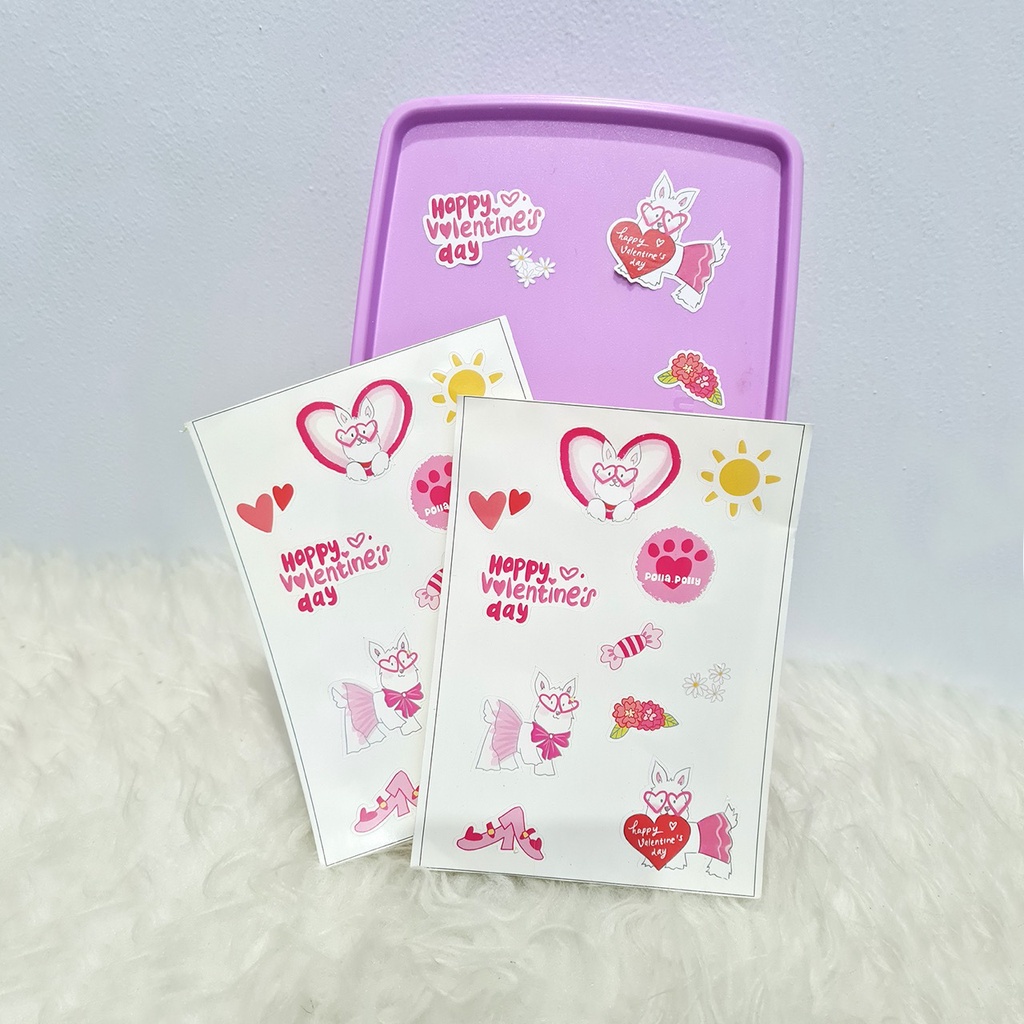 

Polla Polly stiker estetik Edisi Valentine