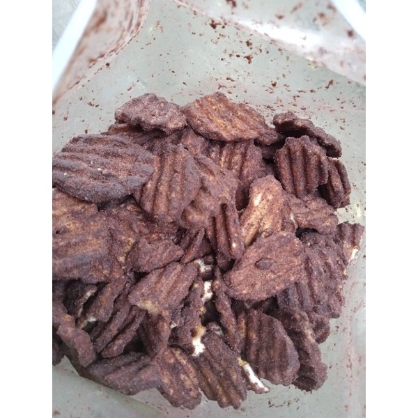 

Kripik pisang coklat