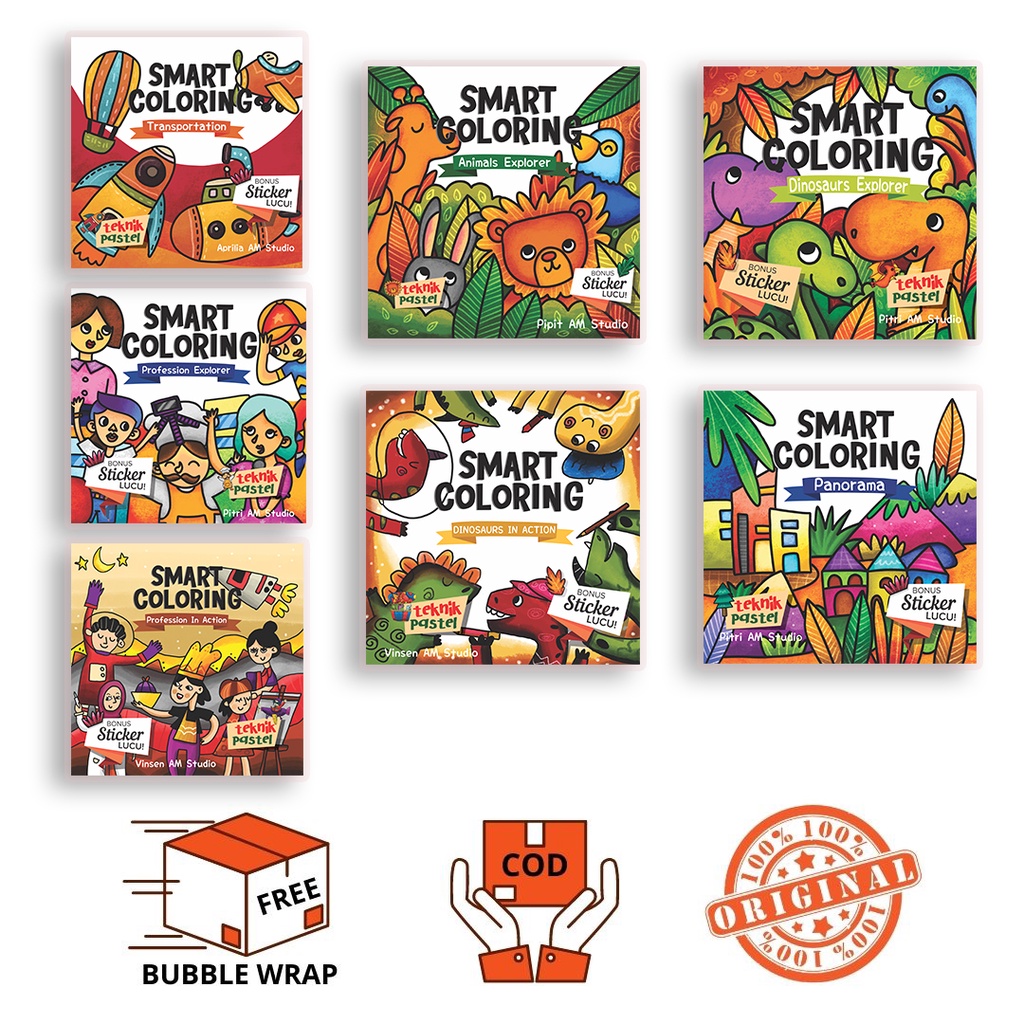 CKLIK MEDIA - BUKU SMART COLORING